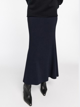 Темно-синяя юбка Dorothee Schumacher клеш: фото 4 - Invogue