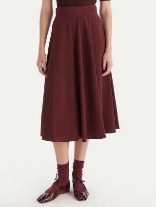 Бордовая юбка MARELLA : фото - Invogue