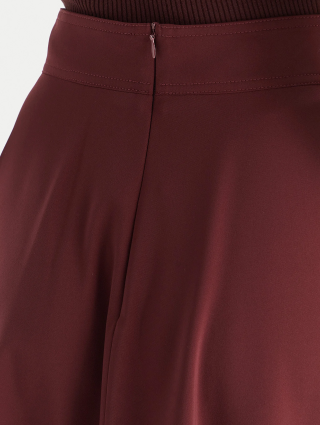 Бордовая юбка MARELLA : фото 4 - Invogue