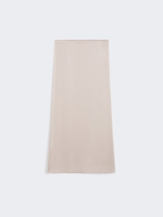 Розовая юбка WEEKEND MAX MARA атласная: фото - Invogue