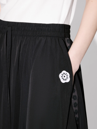 Черная юбка KENZO миди: фото 3 - Invogue