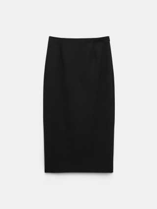 Чорна спідниця DOROTHEE SCHUMACHER прямого крою: фото - Invogue