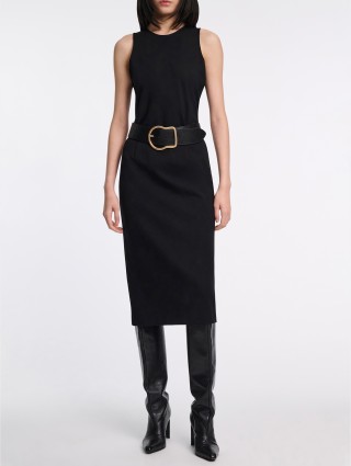 Чорна спідниця DOROTHEE SCHUMACHER прямого крою: фото 1 - Invogue