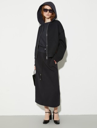 Темно-серая юбка MAX&CO прямого кроя: фото 1 - Invogue