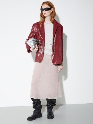 Розовая юбка MAX&CO из акрила: фото 1 - Invogue