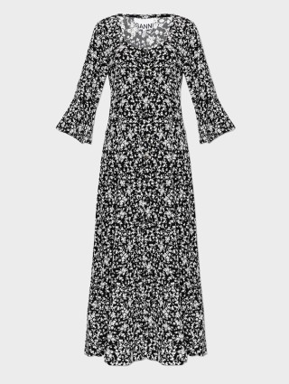 Чорна сукня GANNI : фото - Invogue