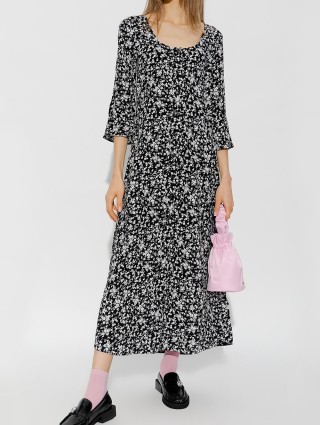 Чорна сукня GANNI : фото 4 - Invogue