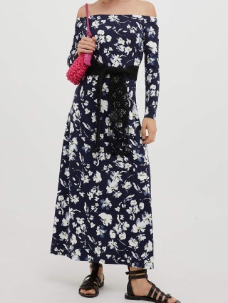 Синее платье MAX&CO: фото 4 - Invogue