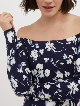 Синее платье MAX&CO: фото 3 - Invogue