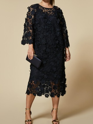 Синя сукня MARINA RINALDI : фото 3 - Invogue