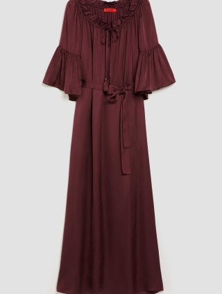 Бордовое платье MAX&CO: фото - Invogue