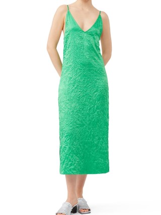 Зелена сукня GANNI : фото 2 - Invogue
