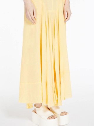 Жовта сукня SPORTMAX: фото 4 - Invogue