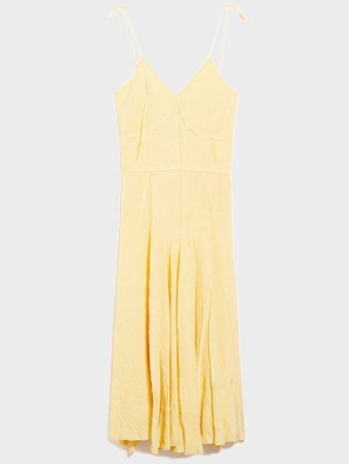 Жовта сукня SPORTMAX: фото - Invogue