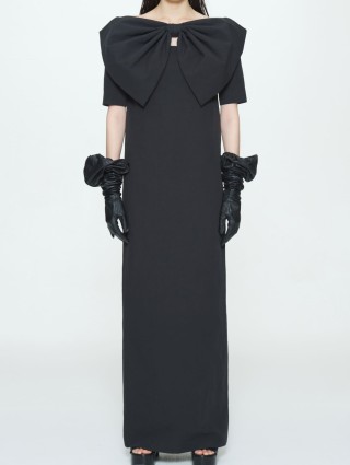 Чорна сукня PUSHBUTTON: фото 1 - Invogue