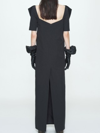 Чорна сукня PUSHBUTTON: фото 2 - Invogue