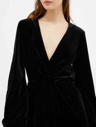 Чёрное платье  MAX&CO: фото 3 - Invogue