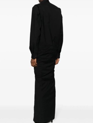 Чёрное платье Y/PROJECT: фото 2 - Invogue