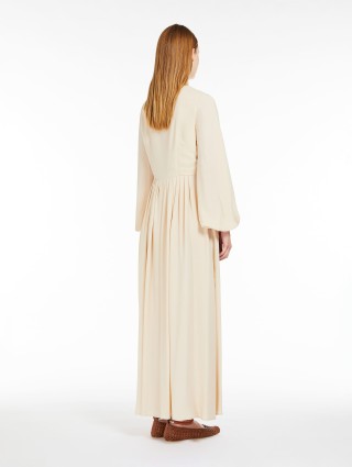 Молочное платье WEEKEND MAX MARA: фото 2 - Invogue