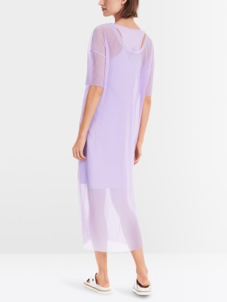 Фиолетовое платье Marc Cain свободного кроя: фото 2 - Invogue