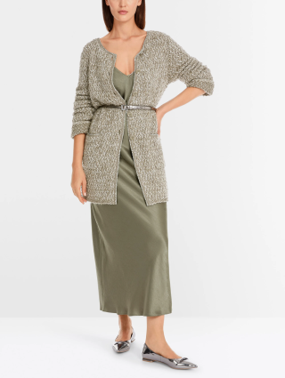 Зеленое платье Marc Cain длинное: фото 1 - Invogue