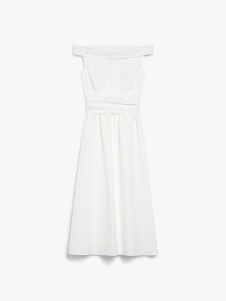 Біла сукня  Weekend Max Mara з бавовняного попліну: фото - Invogue