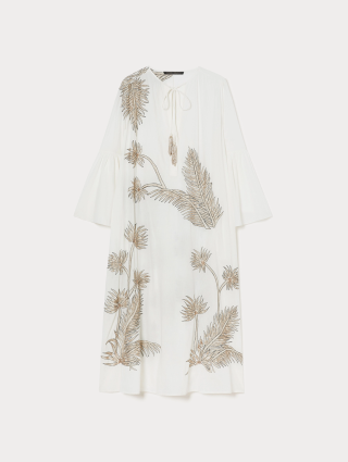 Біла сукня Marina Rinaldi з вишивкою: фото - Invogue