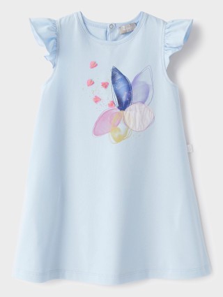 Блакитна сукня IL GUFO : фото - Invogue