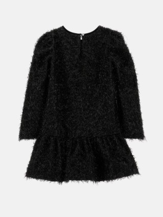 Чёрное платье MONNALISA: фото 2 - Invogue