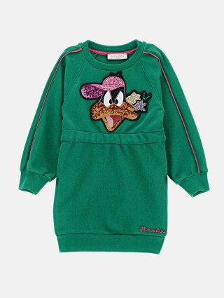 Зелёное платье MONNALISA: фото - Invogue