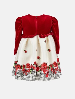 Платье MONNALISA с длинным рукавом: фото 1 - Invogue