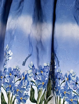 Платье MONNALISA с цветочным принтом: фото 4 - Invogue