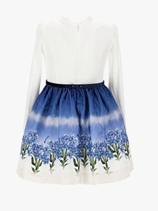 Платье MONNALISA с цветочным принтом: фото 2 - Invogue