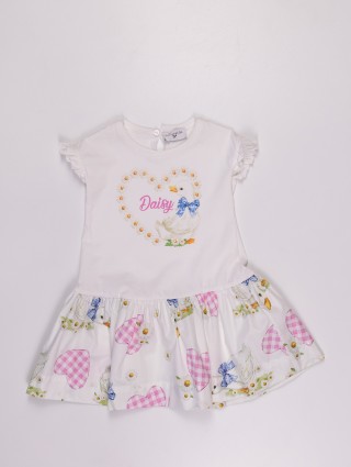 Белое платье MONNALISA: фото - Invogue