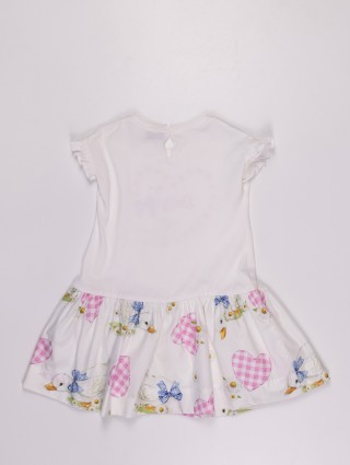 Белое платье MONNALISA: фото 1 - Invogue