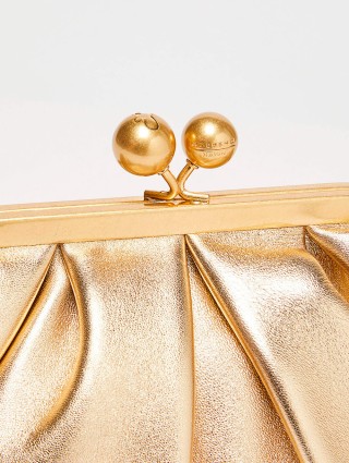 Золотая сумка WEEKEND ACCESSORIES: фото 3 - Invogue