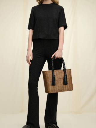 Коричневая сумка DOROTHEE SCHUMACHER: фото 3 - Invogue