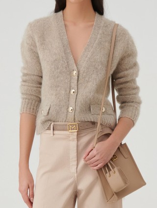 Бежевая сумка MARELLA: фото 1 - Invogue