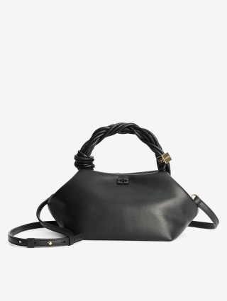 Чёрная сумка GANNI: фото 4 - Invogue