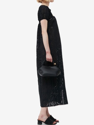 Чёрная сумка GANNI: фото 2 - Invogue
