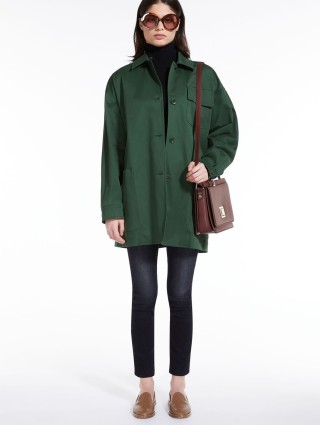 Бордова сумка MAX MARA зі шкіри з металевою застібкою: фото 1 - Invogue