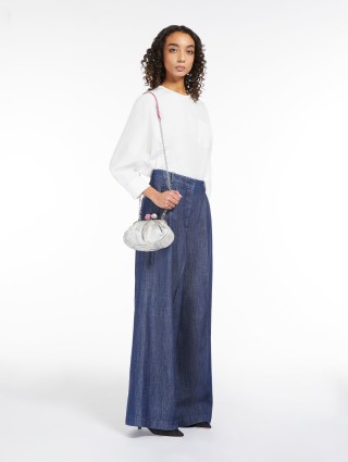 Светло-серая сумка WEEKEND ACCESSORIES с жаккардовым узором: фото 1 - Invogue