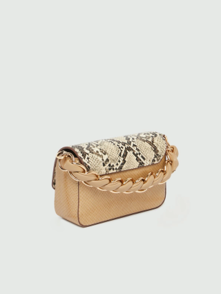 Сумка Marella зі зміїним принтом: фото 2 - Invogue