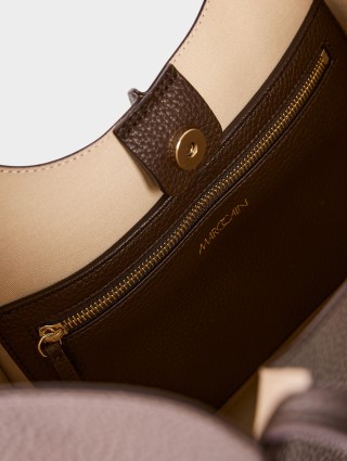 Коричневая сумка MARC CAIN из экокожи: фото 4 - Invogue