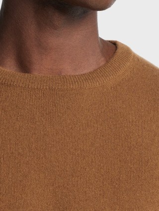 Карамельный джемпер Zegna из кашемировой пряжи: фото 3 - Invogue