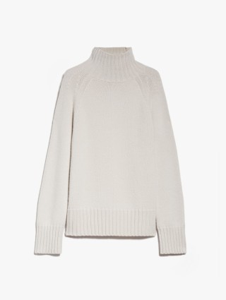 Кремовый свитер MAX MARA: фото - Invogue