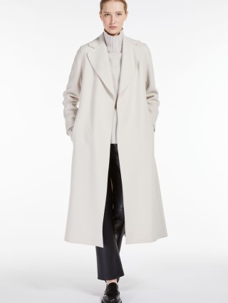 Кремовый свитер MAX MARA: фото 4 - Invogue