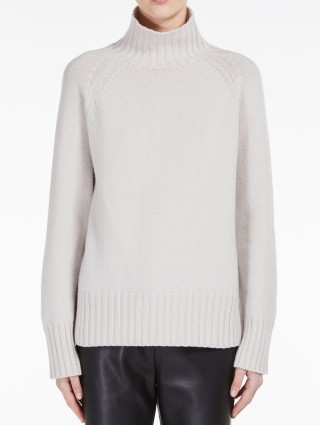 Кремовый свитер MAX MARA: фото 1 - Invogue