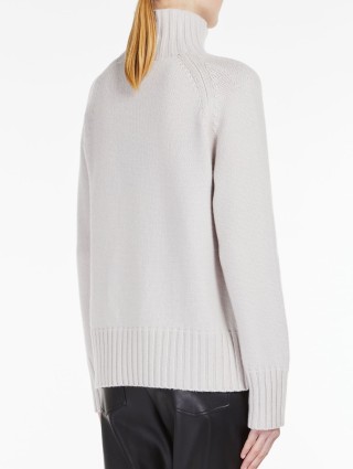 Кремовый свитер MAX MARA: фото 2 - Invogue