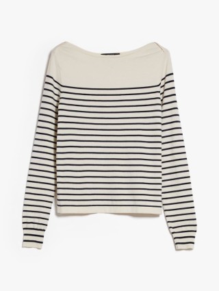 Кремовый свитер WEEKEND MAX MARA: фото - Invogue